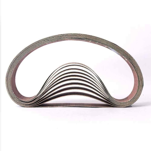 Specialty Diamond 1-1/2 Inch x 30 Inch Aluminum Oxide Sanding Belt, 240 Grit, PK 10 HPG240-10 - main